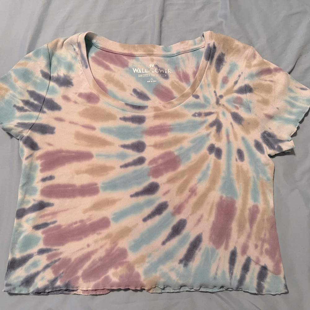Tie dye crop top